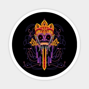 barong head mask Magnet